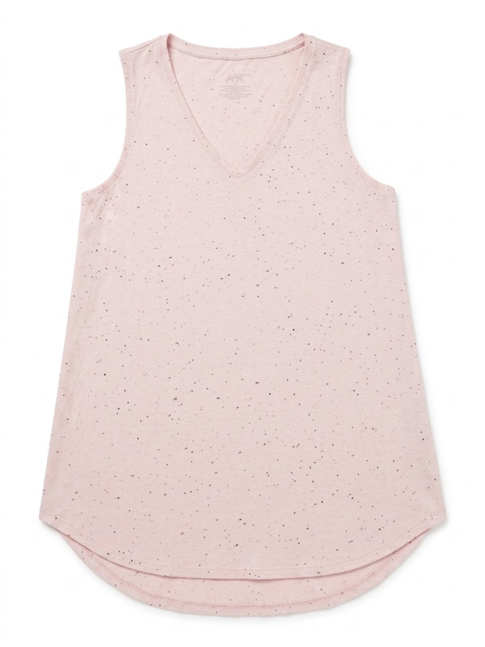 Women’s Speckled V-Neck Tank Top - Pink